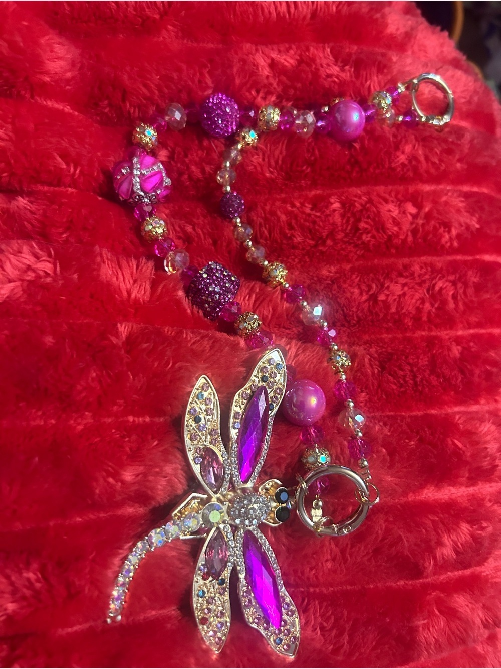 Finders Keepers Beautiful Large quality bag/keychains chains